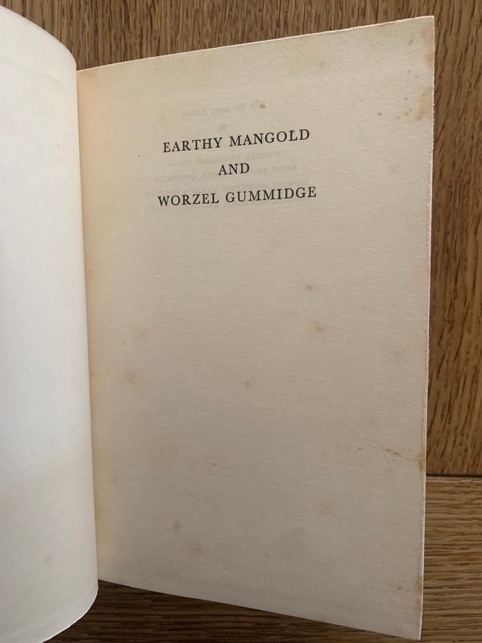 Earthy Mangold and Worzel Gummidge