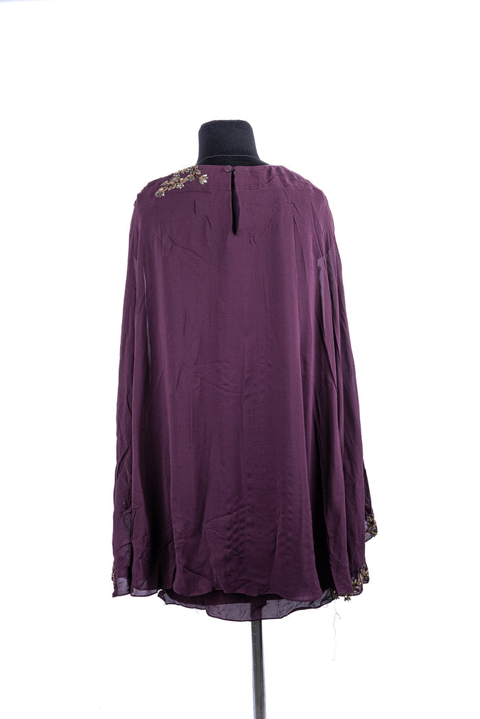 Embroidered Muslin Silk & Georgette Kurta With Pants