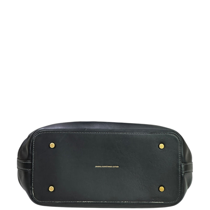 Coach Empire 26 Carryall Bag Medium Black Leather