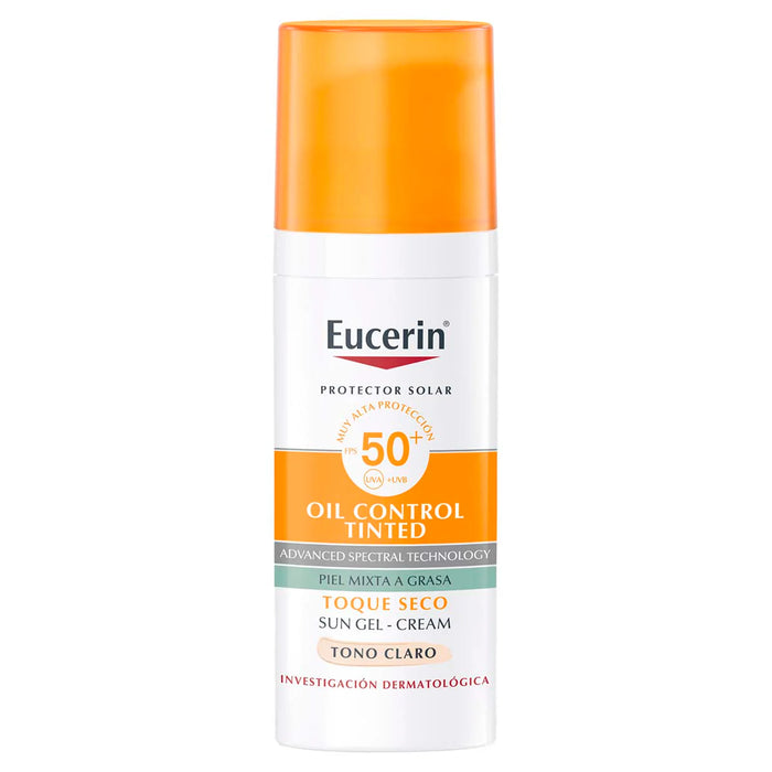 Eucerin Spf50+ OIL Control T/claro 50ml
