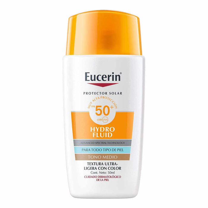 Eucerin Sun Hydro Fluid Tinted Medium t FPS 50+