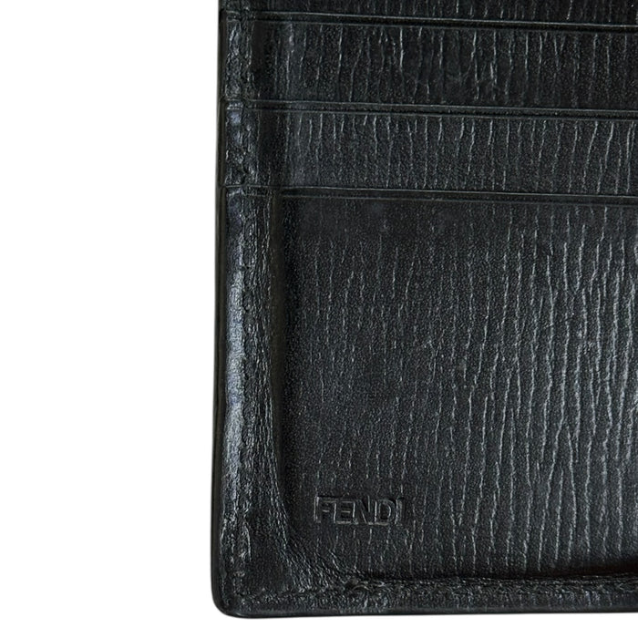 Fendi Grey Zucca Coated Canvas Bifold Wallet