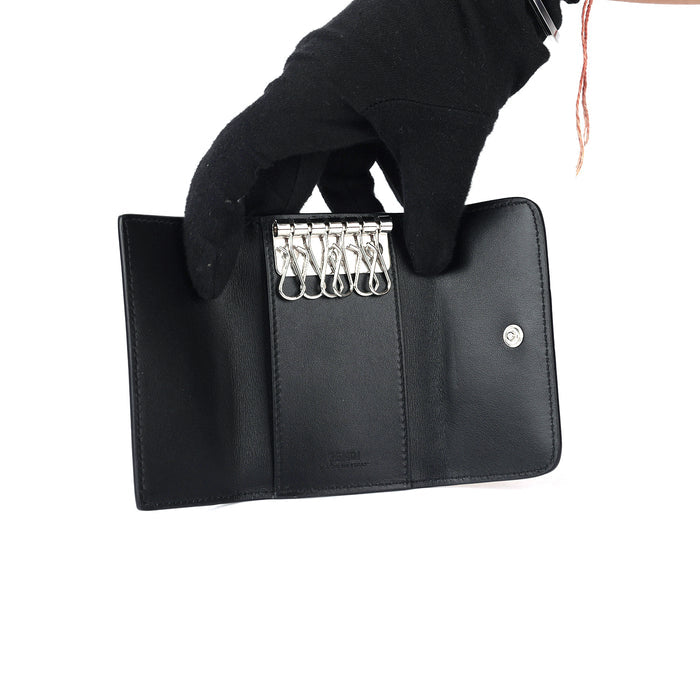 Fendi Monogram Canvas Leather Keycase