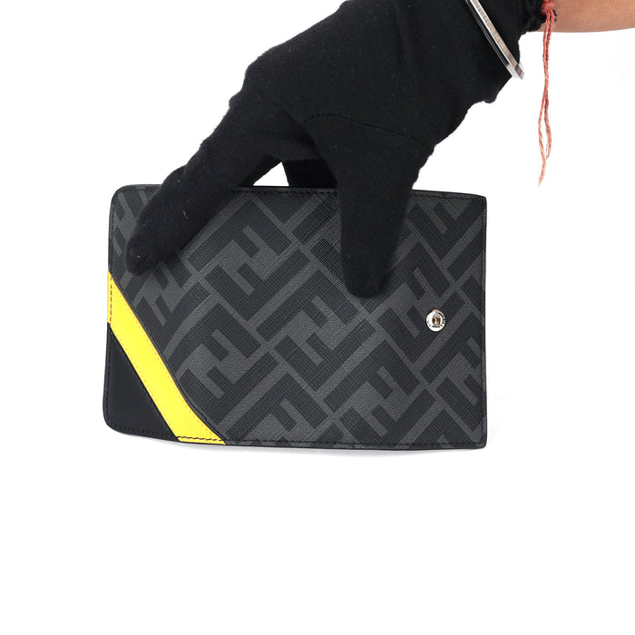 Fendi Monogram Canvas Leather Keycase