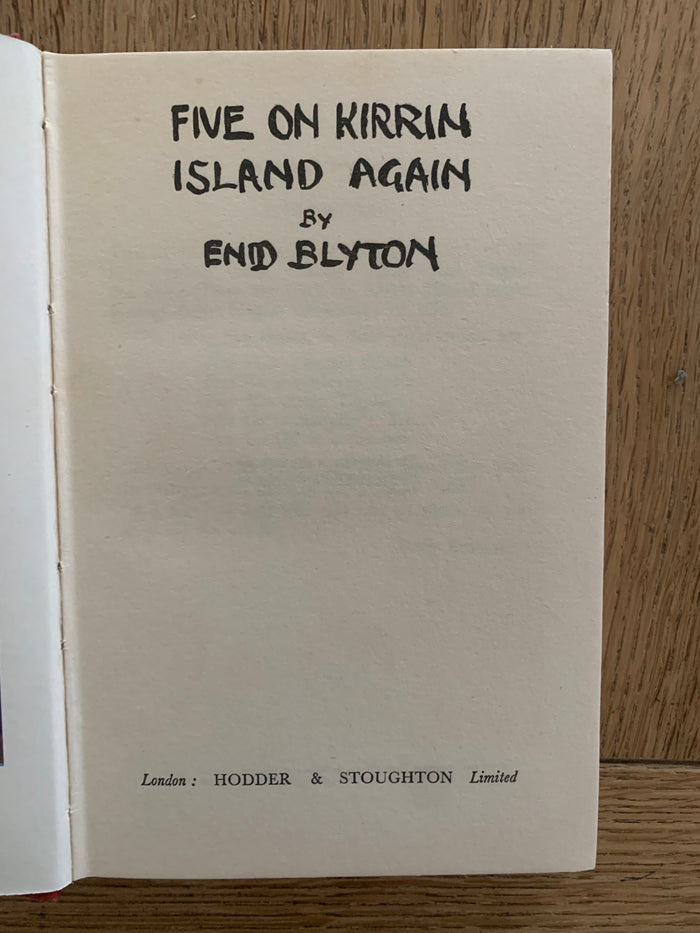 Five on Kirrin Island Again
