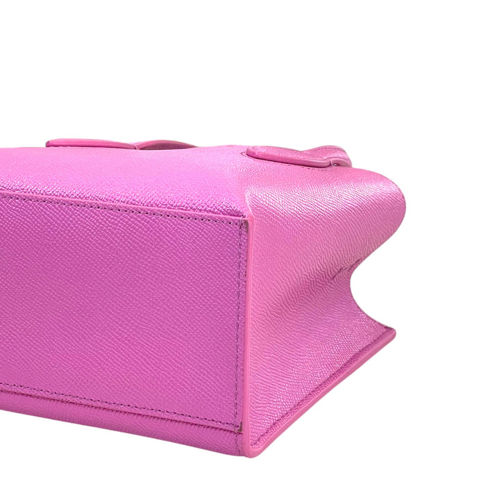 Furla Era Mini Tote Bag Pink Leather