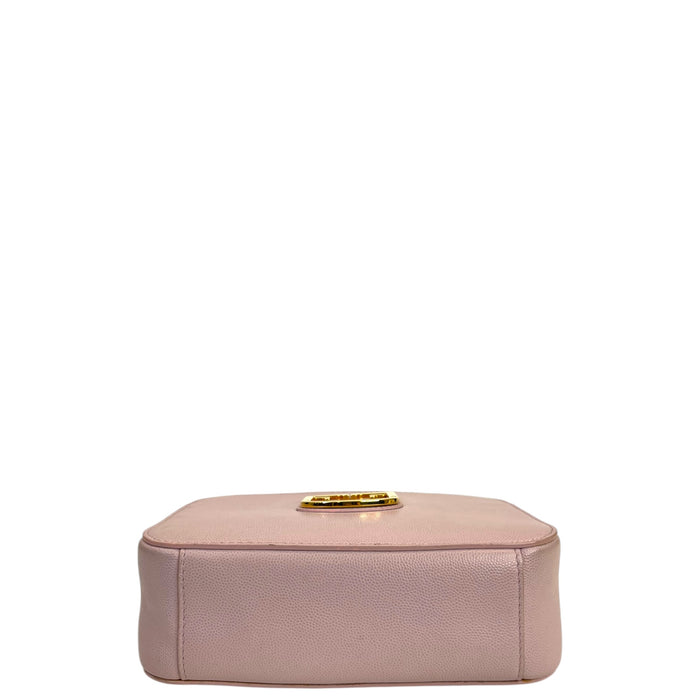 Furla Mini Brava Crossbody Bag Pink Leather