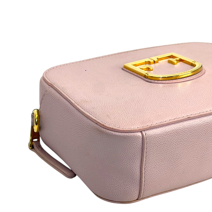 Furla Mini Brava Crossbody Bag Pink Leather