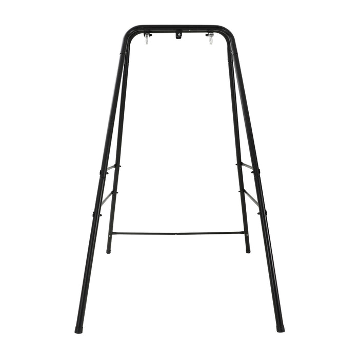 Gardeon Hammock Stand 135cm x180cm Steel Frame for Hanging Chairs Black