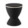 Gardeon Outdoor Bar Table Portable Ice Bucket Cooler 30L Adjustable Top Black
