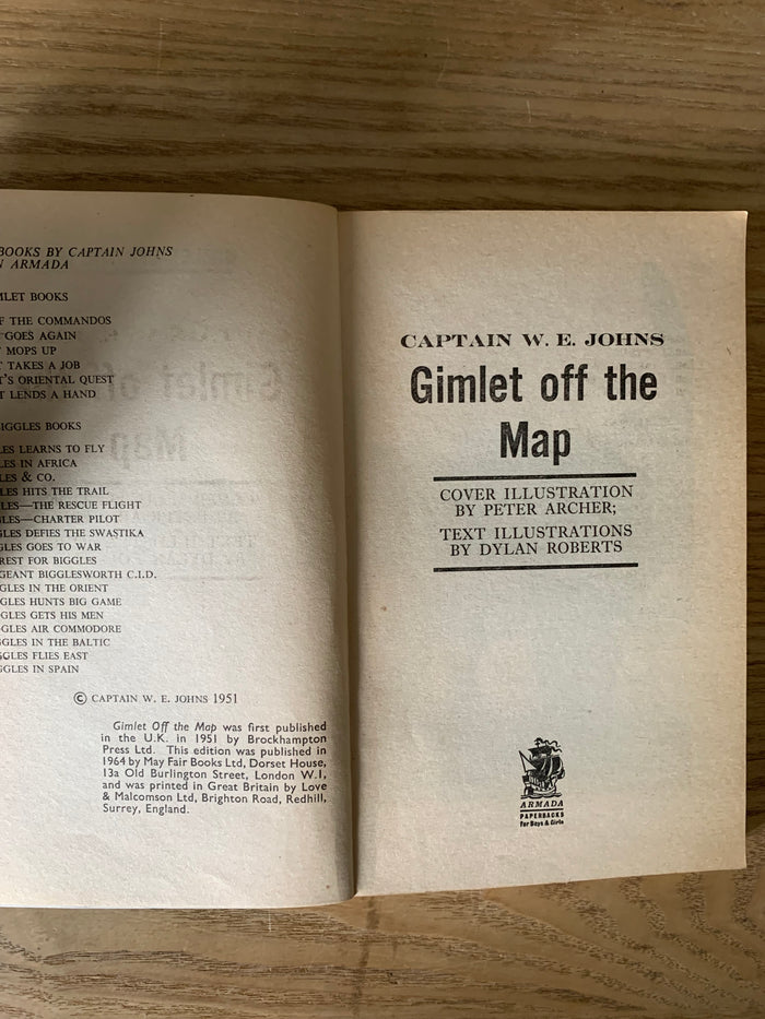 Gimlet off the Map
