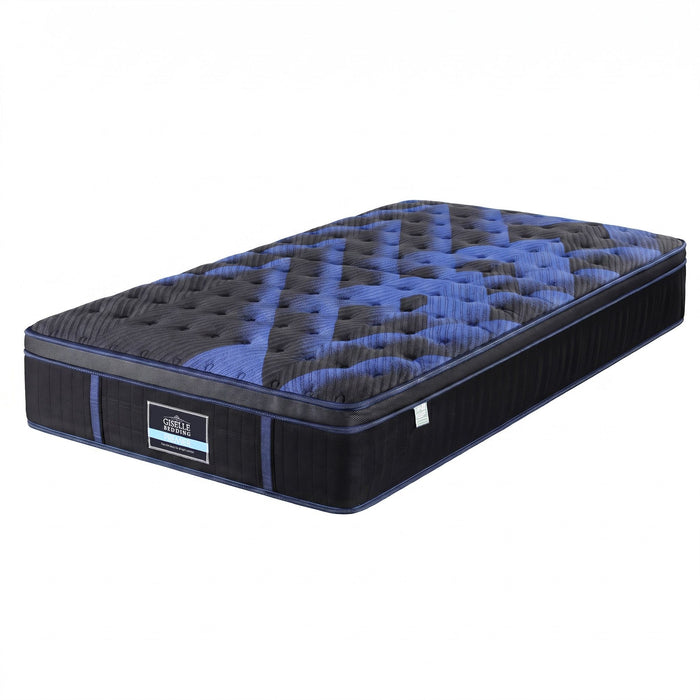 Giselle 34cm King Single Hybrid Mattress with Cooling Gel Memory Foam