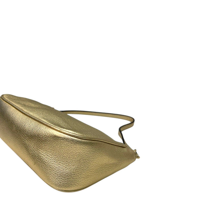 Michael Kors Gold Leather shoulder bag