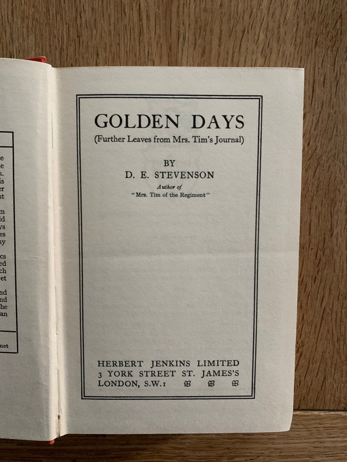 Golden Days