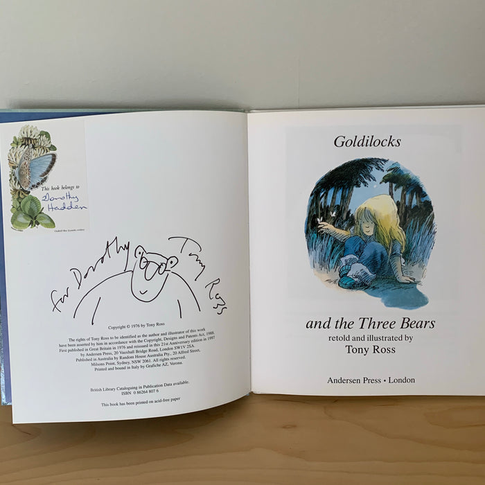 Goldilocks And The Three Bears (Signed)