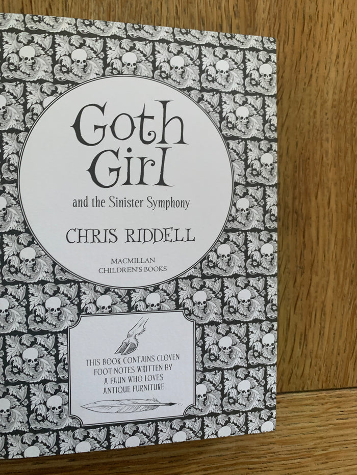 Goth Girl and the Sinister Symphony (signed)