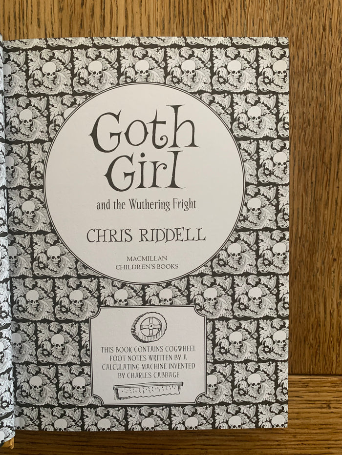 Goth Girl and the Withering Fright (signed)