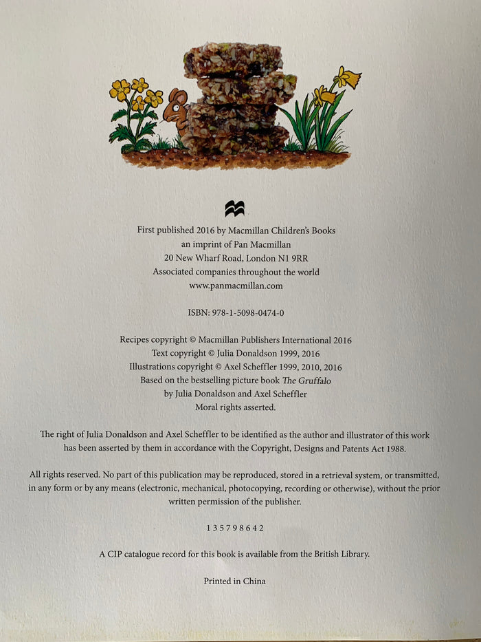 Gruffalo Crumble and other recipes