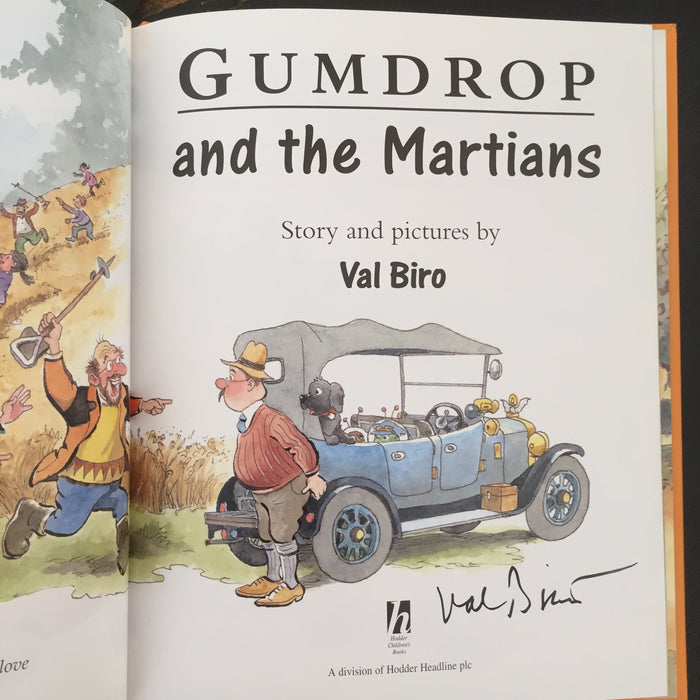 Gumdrop and the Martians (signed)