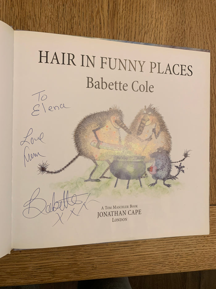 Hair in Funny Places (signed)