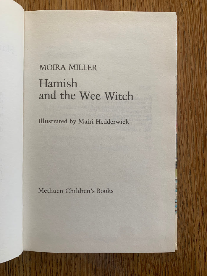 Hamish and the Wee Witch (signed)
