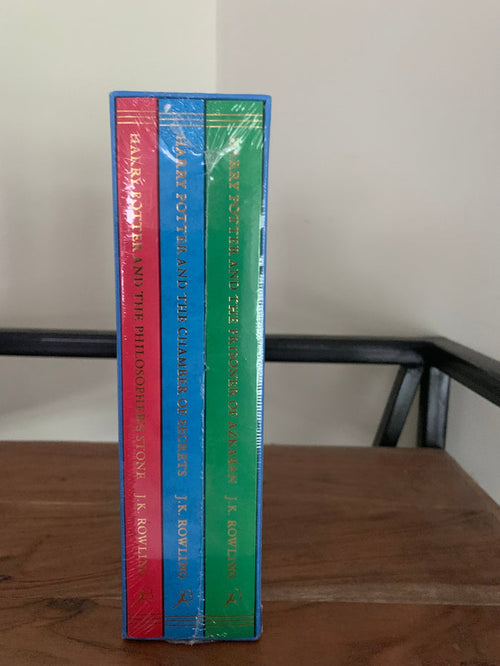 'Harry Potter' Philosopher's Stone, Chamber of Secrets, Prisoner of Azkaban boxed set sealed