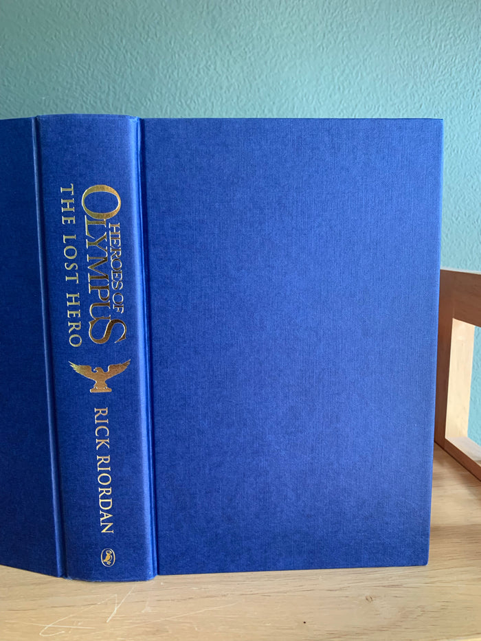 Heroes of Olympus - The Lost Hero (signed)
