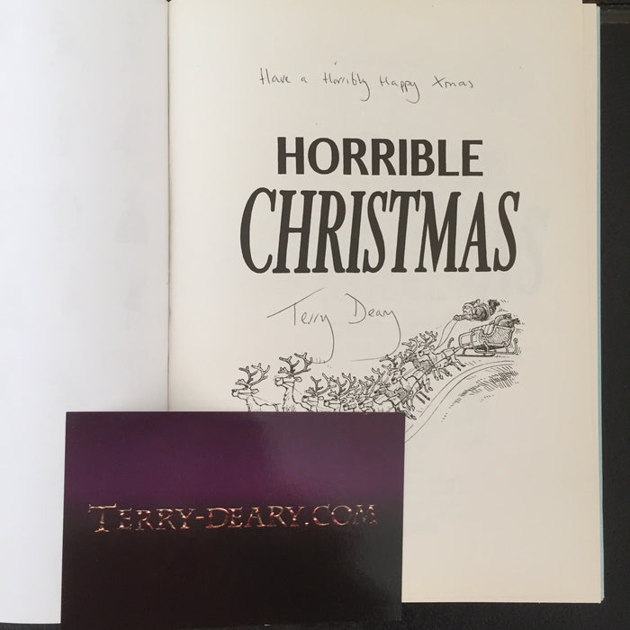 Horrible Histories - Horrible Christmas (signed)