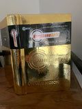 Hurricane Gold with gold sprayed page edges and promotional flyer (signed)