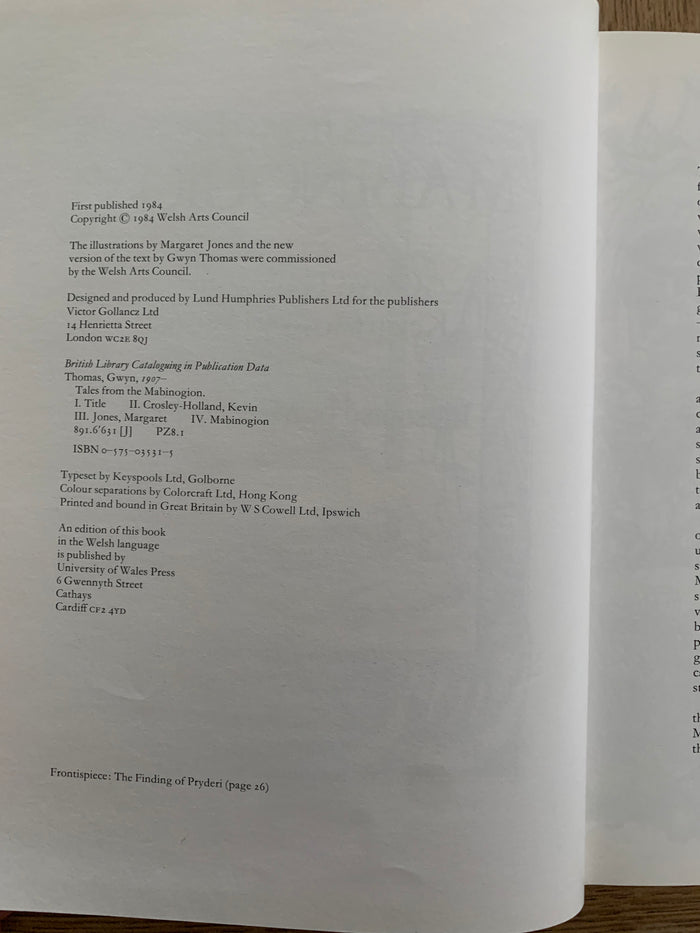Tales From The Mabinogion