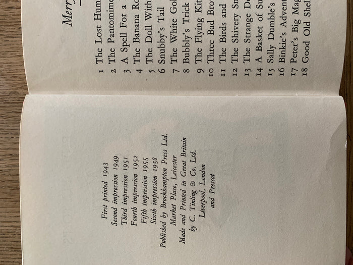 Enid Blyton's Merry Story Book