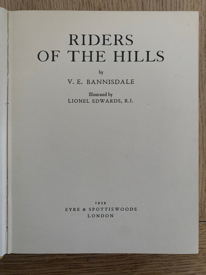 Riders of the Hills