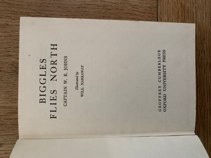 Biggles Flies North