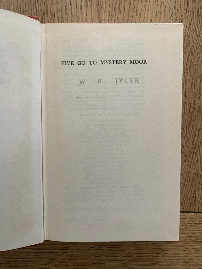 Five Go To Mystery Moor