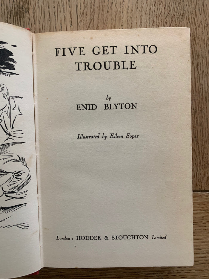 Five Get into Trouble