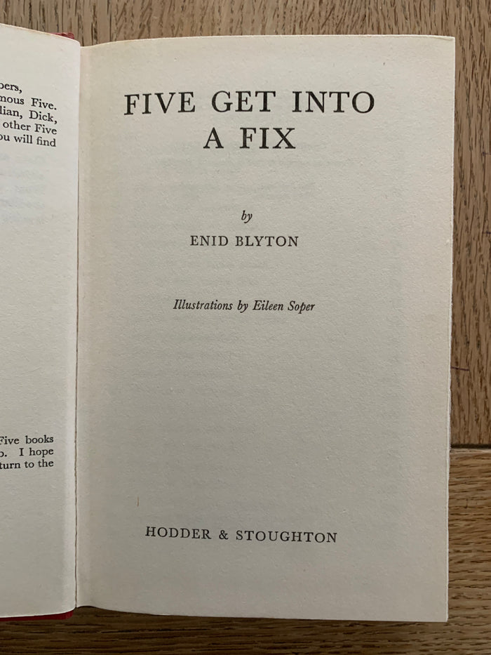 Five Get in a Fix