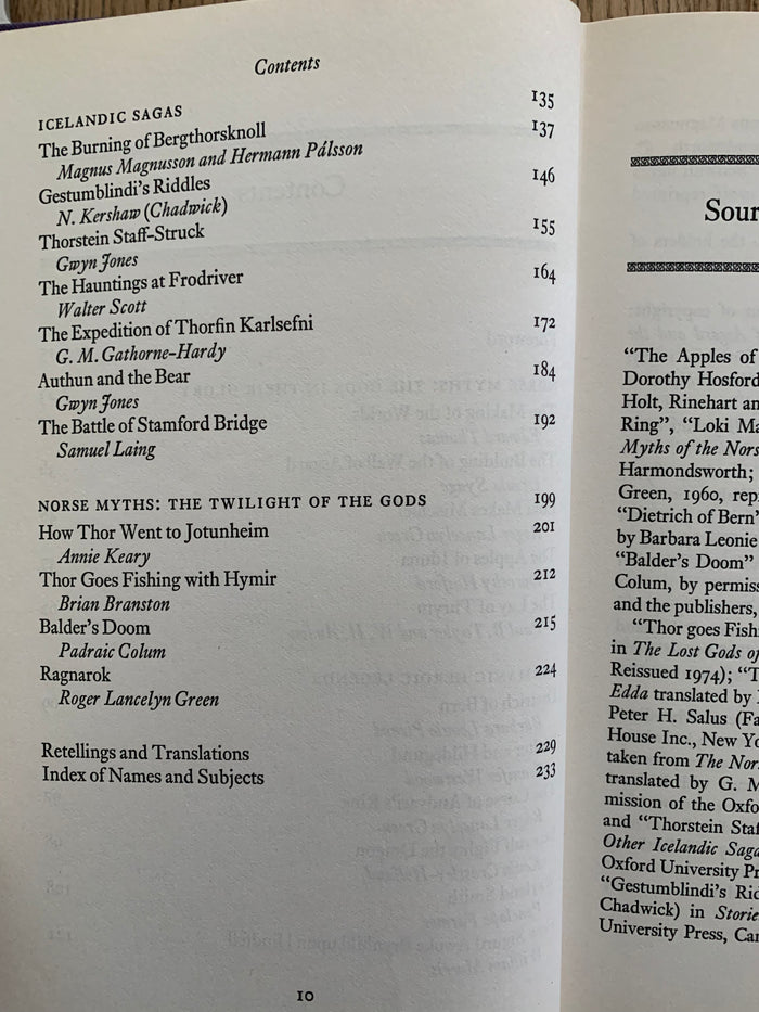 The Faber Book of Northern Legends