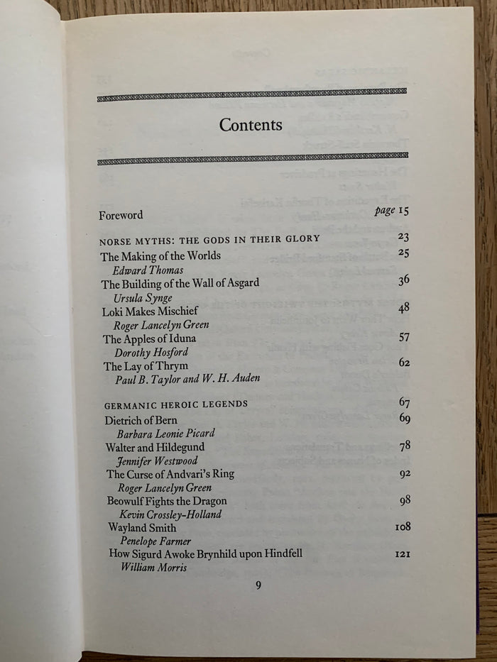 The Faber Book of Northern Legends