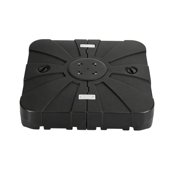 Instahut Outdoor Umbrella Base 84cm Fillable 60kg Cantilever Base Wheels