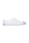 Side view of a Native Shoes Adults Jefferson Wanderfoam Wrp Footwear in Shlwht/Holo