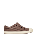 Side view of a Native Shoes™ Adults Jefferson Footwear in Bitter Brown / Bone White