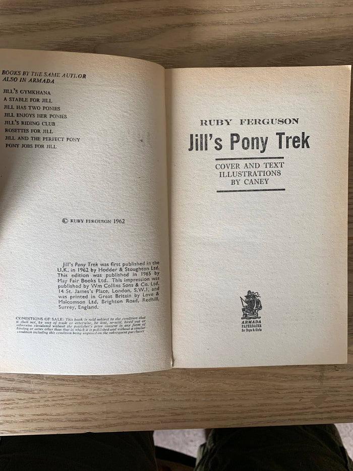 Jill's Pony Trek