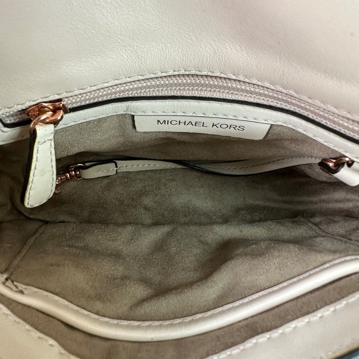 Michael Kors Jolene Saddle Crossbody bag Small Tri-Color Leather