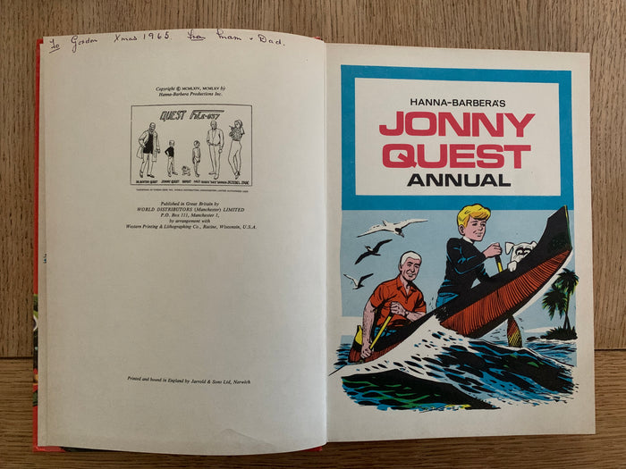 Jonny Quest Annual 1966
