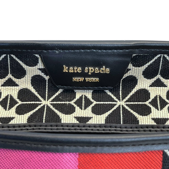Kate Spade Flower Jacquard Stripe Market Medium Tote bag