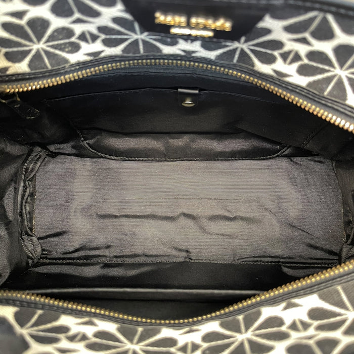 Kate Spade Flower Jacquard Stripe Market Medium Tote bag