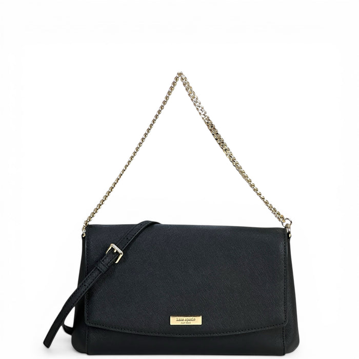 Kate Spade Laurel Way Crossbody Bag Black Leather