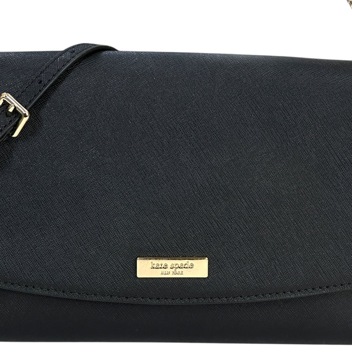 Kate Spade Laurel Way Crossbody Bag Black Leather