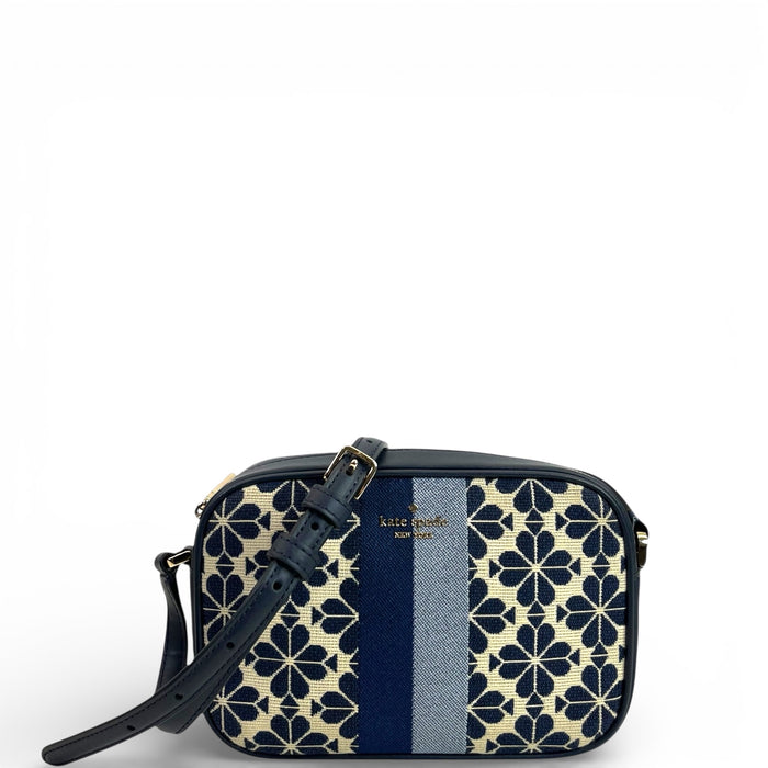 Kate Spade Spade Mini Camera Bag Blue Flower Jacquard