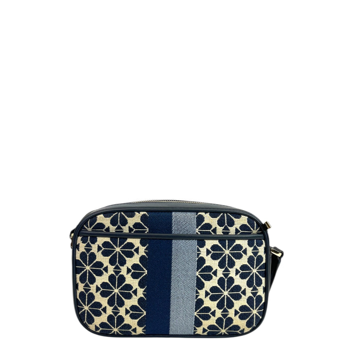 Kate Spade Spade Mini Camera Bag Blue Flower Jacquard